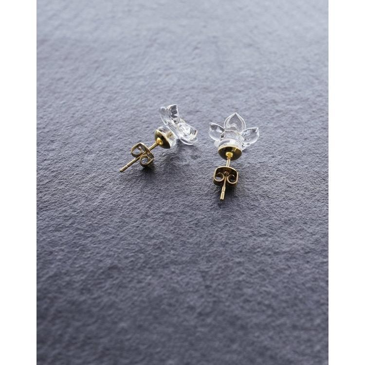 ハリオ ピアス レディース リトルフラワー ガラス アクセサリー ギフト