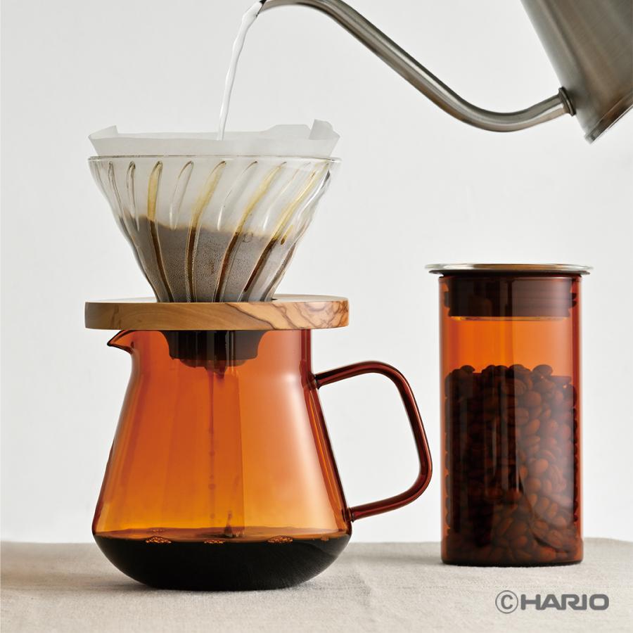 ハリオ HARIO COLORS ティー＆コーヒーサーバー アンバー HARIO 公式