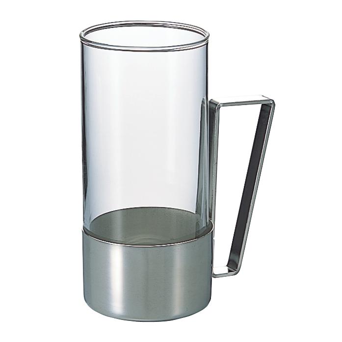 ハリオ ホットグラス・スクエア HW-8SSV ホットやアイスも 220ml