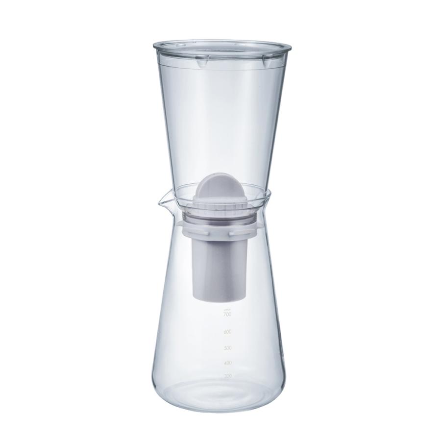 ハリオ 浄軟水ポット・Pure JNP-700-T 700ml 浄水ポット おいしいお茶