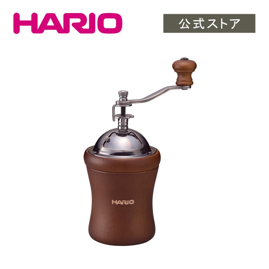 ハリオ コーヒーミル・ドーム 手動 おしゃれ ウッド HARIO 公式 : 公式