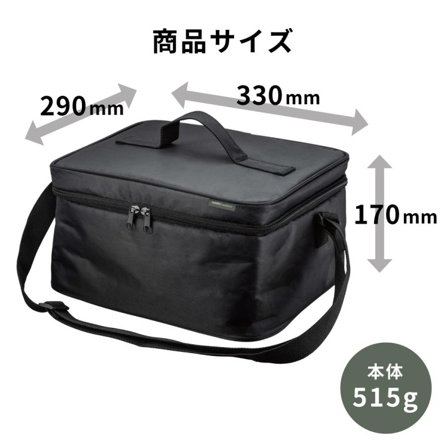 ハリオ V60 アウトドアコーヒーバッグ O-VCB-B アウトドア 本格