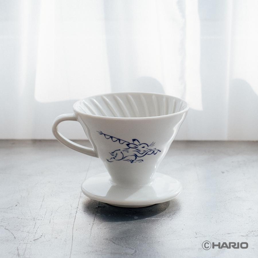 ハリオさん専用美品オフホワイト ネオクラ　BELLモドキ　Mサイズ(57-58 HARIO（ハリオ） HARIO×たち吉 V60透過ドリッパー 02 セラミック 祥瑞