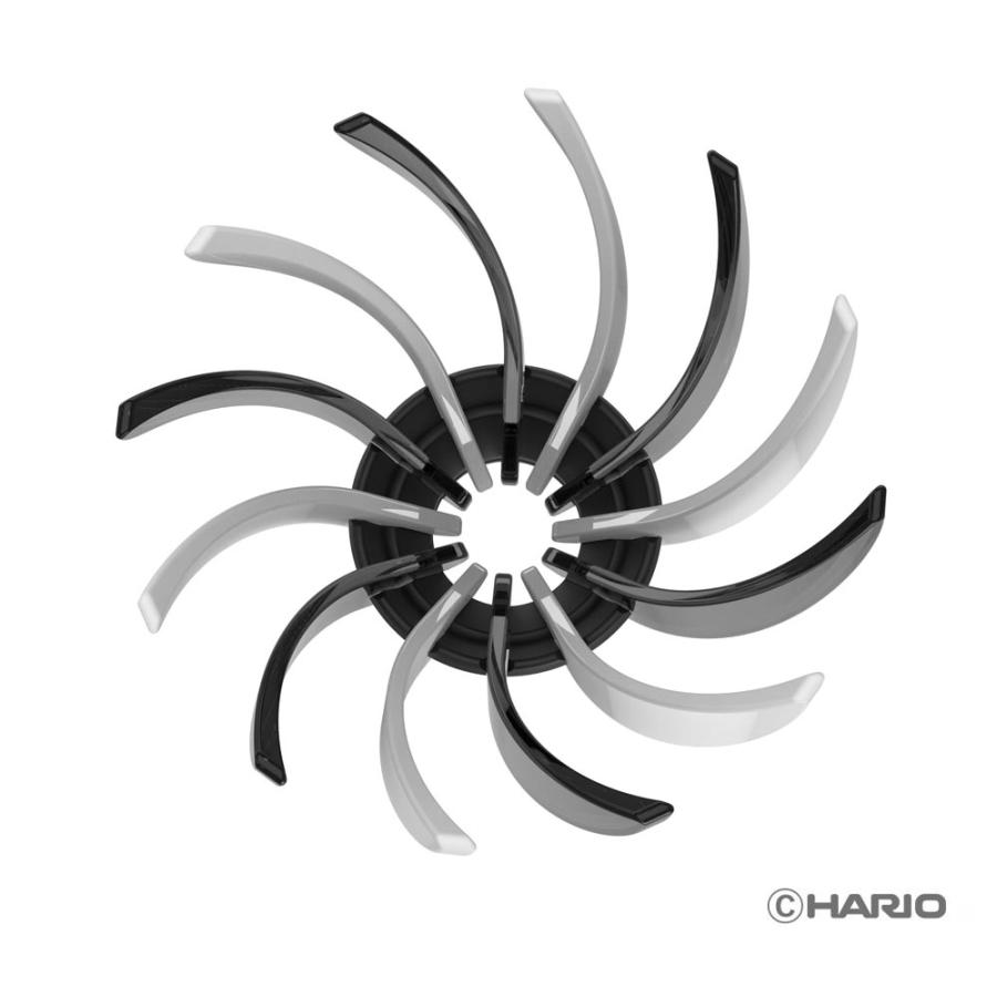 ハリオ  V60　ドリッパー　SUIREN　ブラック＆ホワイト 公式 2024年新製品 コーヒー｜hariopartscenter｜02