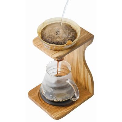 ハリオ ギフト V60 オリーブウッド スタンド セットコーヒー ハンド