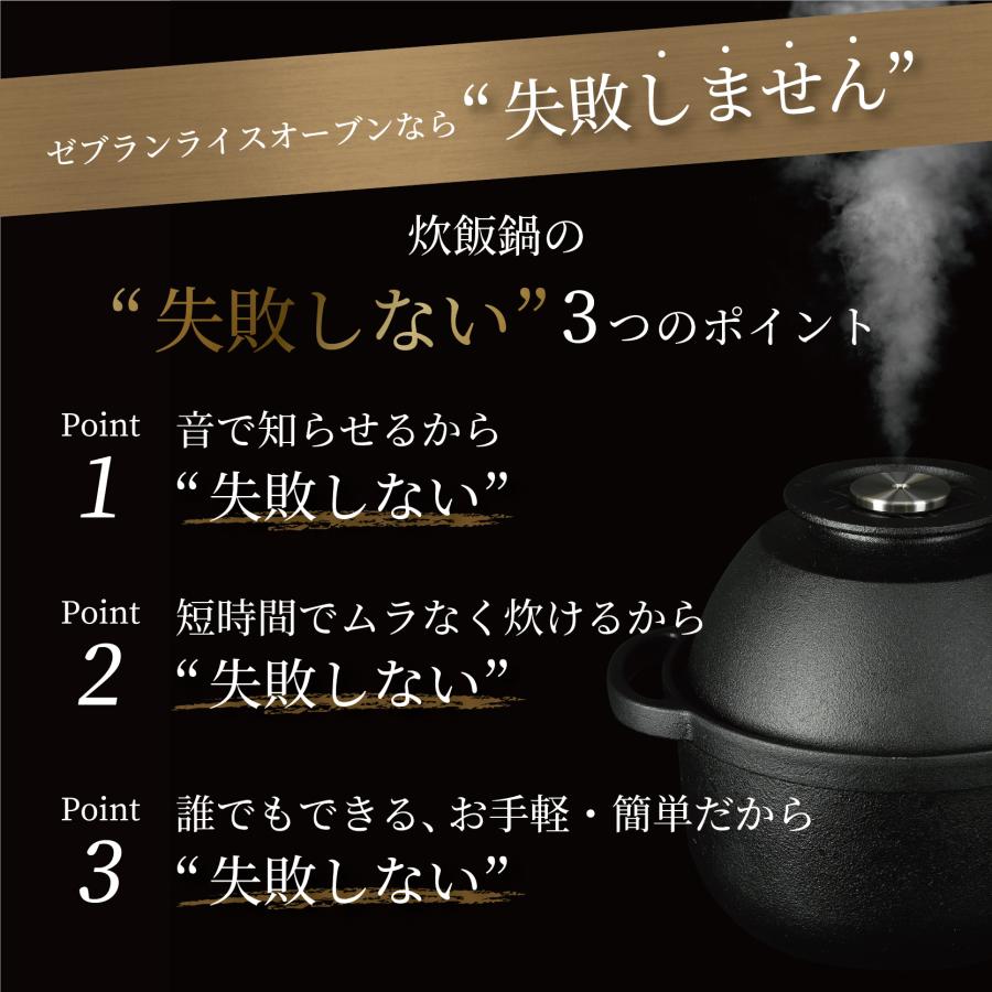 ハリオ ゼブラン ライスオーブン Zebrang ご飯釜 1〜2合用 アウトドア