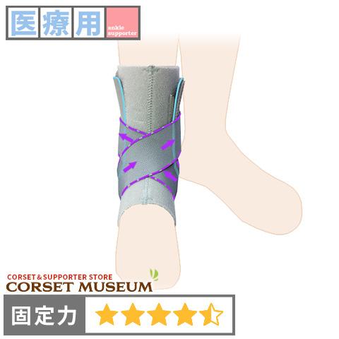 足首サポーター 重度捻挫 医療用 アンクルサポート : コルセット