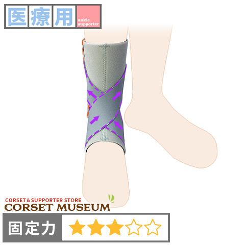 足首サポーター 軽度捻挫 医療用 アンクルライト : コルセット