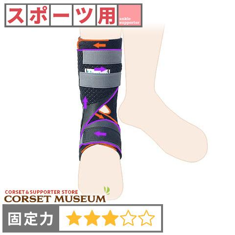 足首サポーター スポーツ用 外板制限 内反制限 底屈制限ドラゴンフライ