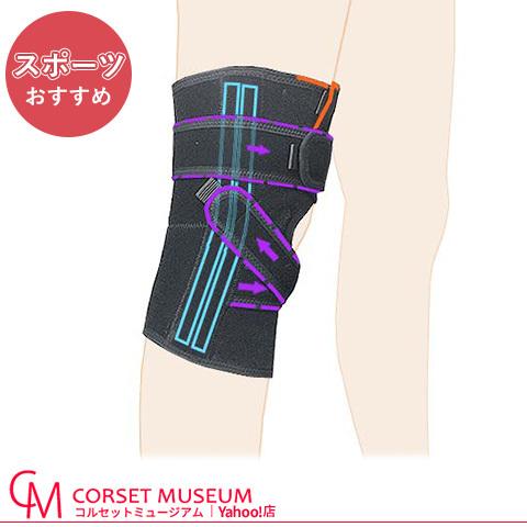膝サポーター 膝 サポーター スポーツ用 スポーツ ニーレスキュークロスサポート_1