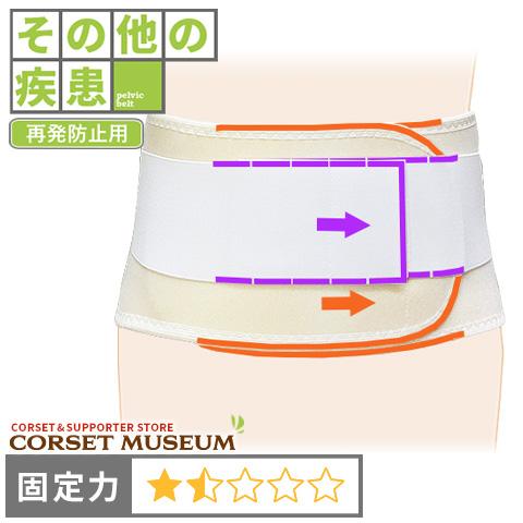 腰痛ベルト コルセット その他の疾患 やわらかい 金属ステー 腰椎