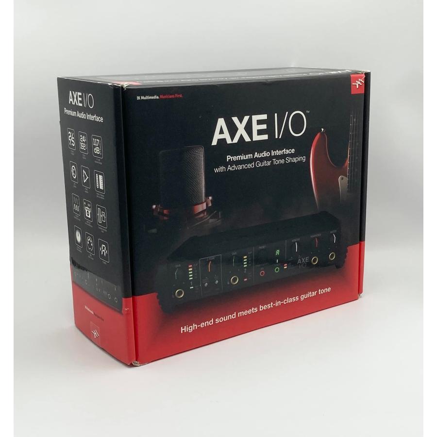 箱付 中古 完品 IK Multimedia AXE I/O ギター向け オーディオインターフェイス ztone インピーダンス 2イン