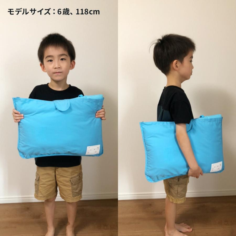 DEBIKA（デビカ） 防災頭巾カバー 背もたれ 座布団 小学校 防災頭巾