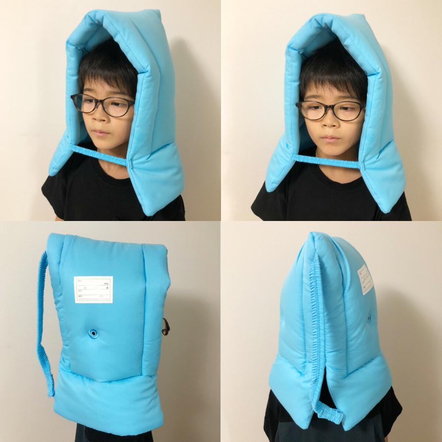 H高校 防災ずきん 防災ずきん アルミ 小学生 幼児 防災頭巾 小学校 幼稚園 子供