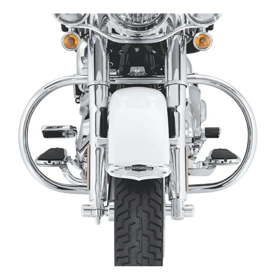 4903705A ハーレー純正 ノスタルジック・カーブ・エンジンガード／クローム Nostalgic Curved Engine Guard