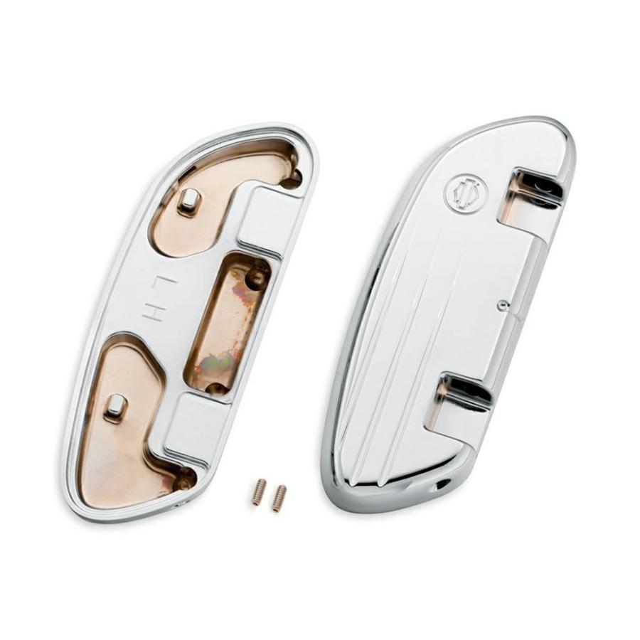 5035704 ハーレー純正 スウェプトウイング・パッセンジャーフットボードパンSwept Wing Passenger Footboard