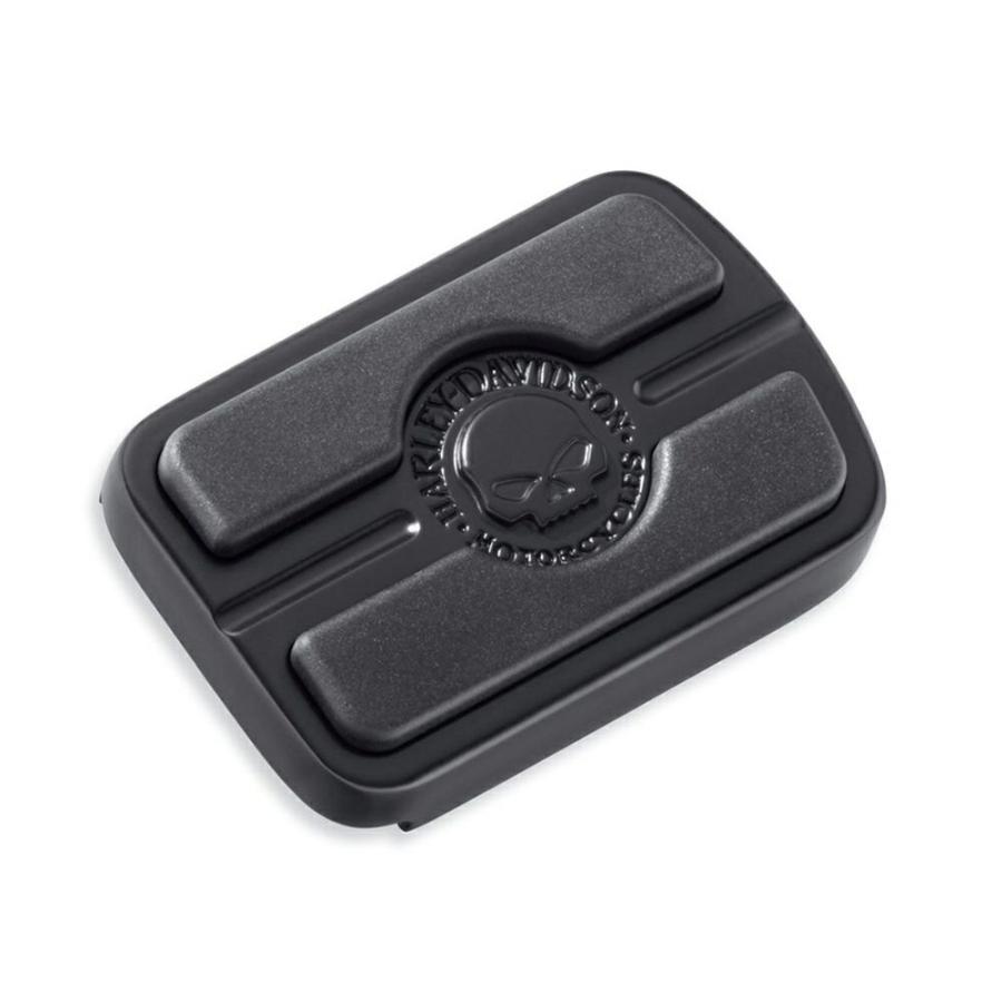 50600344 ハーレー純正 ウィリーG.・スカル・コレクション・ブレーキペダルパッド／ブラック スモールWillie G Skull