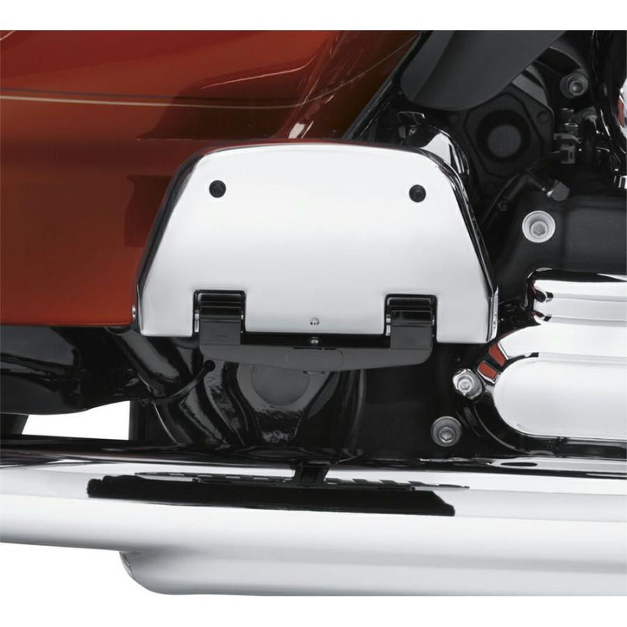 5075204 ハーレー純正 トラディショナル・パッセンジャーフットボードパン／クロームChrome Passenger Footboard