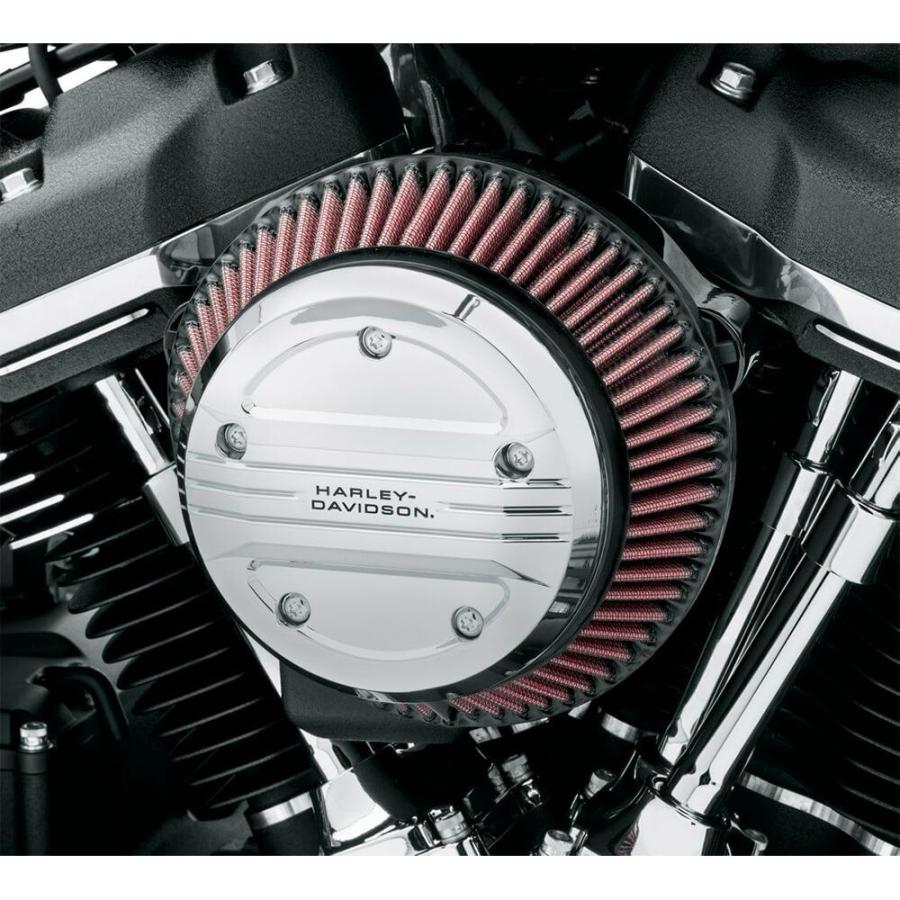 61400323 ハーレー純正 エアフロー・コレクション エアクリーナートリムAirflow Air Cleaner Trim／EVOソフ