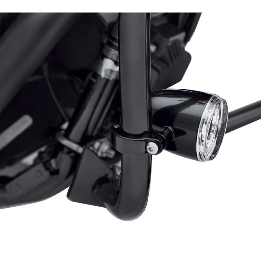 【68000141】ハーレー純正 LEDフォグランプエンジンガードクランプキットLED Fog Lamp Engine Guard Clamp