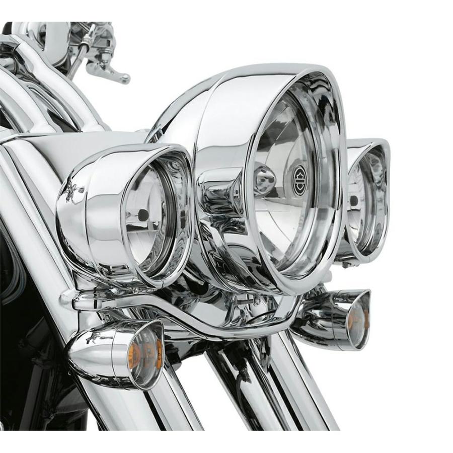 6973405 ハーレー純正 バイザースタイル・トリムリング・コレクションVisor Style Headlamp Trim Ring