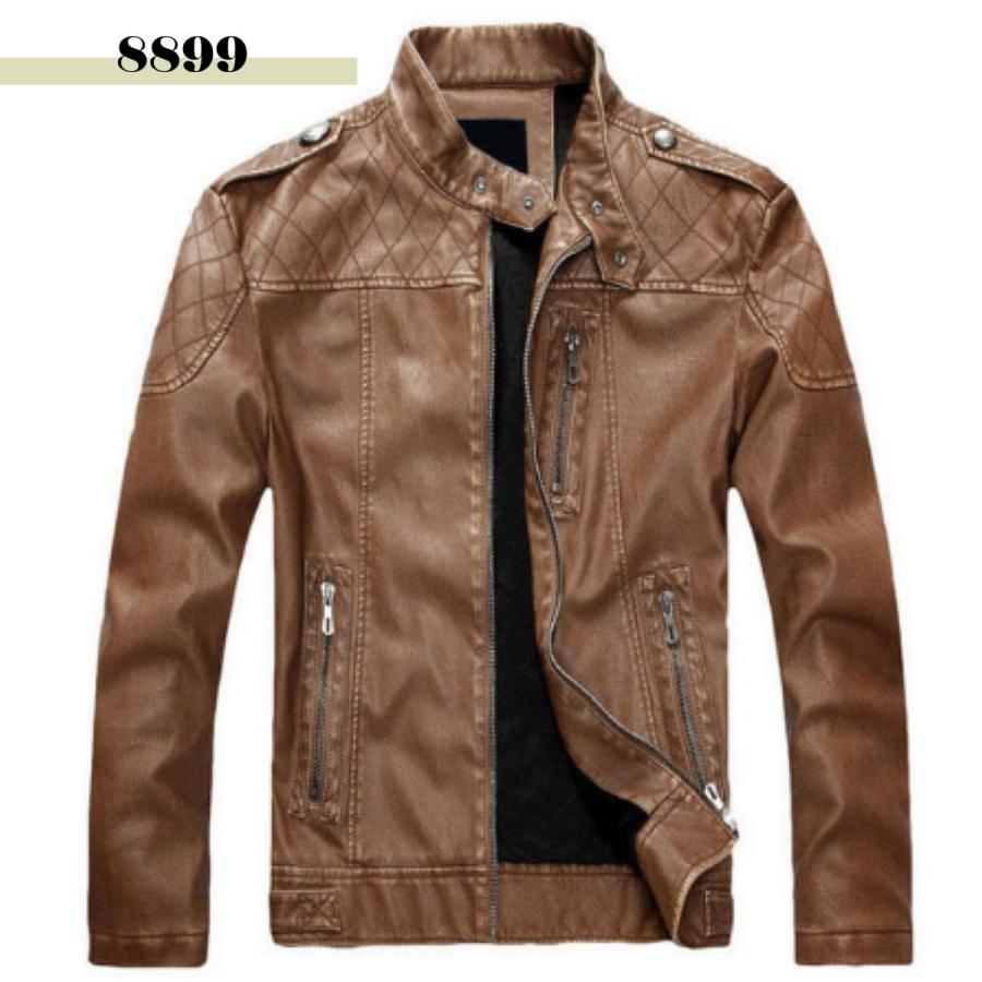 送料無料!】全9タイプ メンズ デザインステッチPUレザーライダース