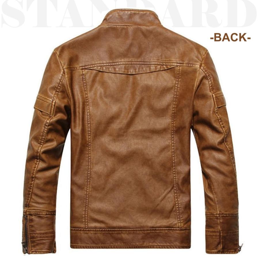 送料無料!】全9タイプ メンズ デザインステッチPUレザーライダース