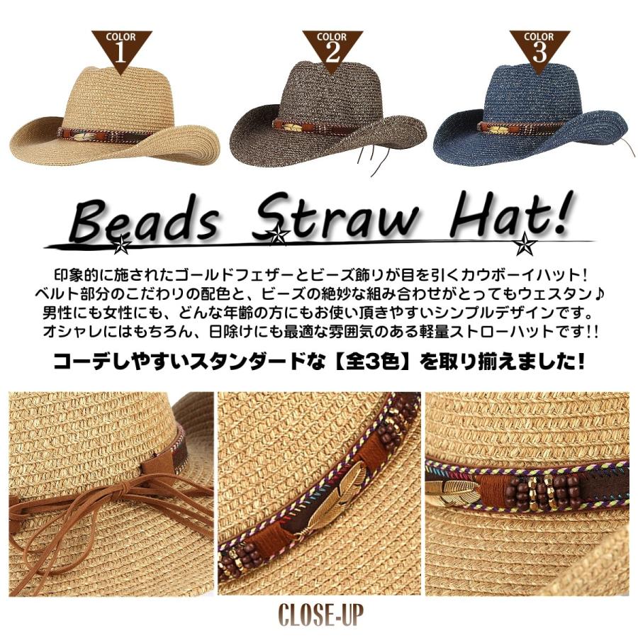 送料無料!】全3色! アロイフェザービーズベルトウェスタン