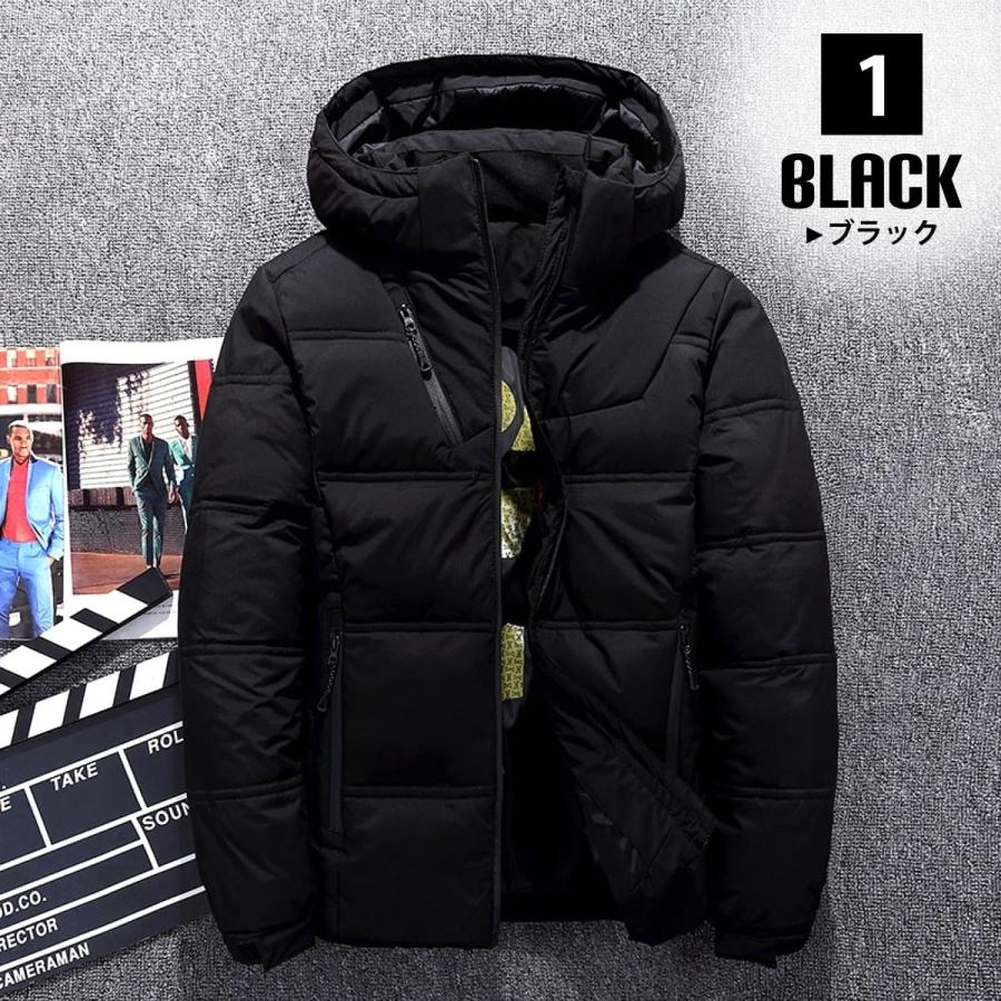 送料無料!】全4色 5サイズ メンズライトフーデッドホワイトダック