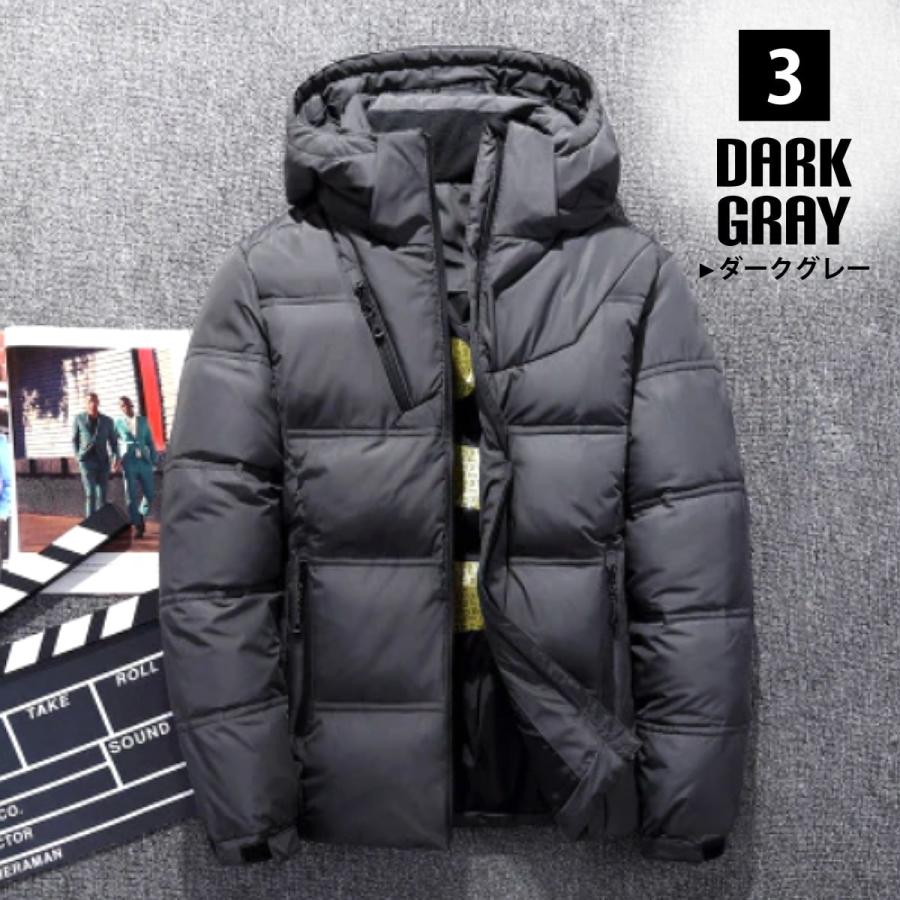 送料無料!】全4色 5サイズ メンズライトフーデッドホワイトダック