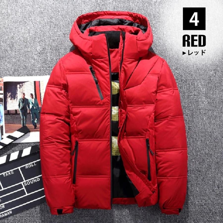 送料無料!】全4色 5サイズ メンズライトフーデッドホワイトダック