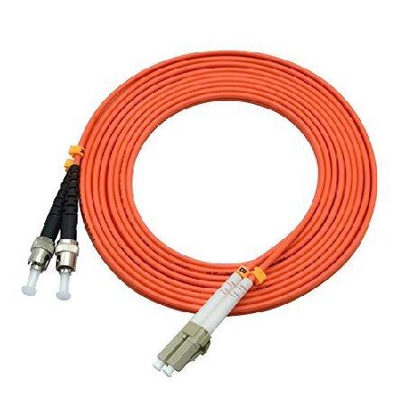 Fiber Optic Cable LC to ST Multimode Duplex OM2 50/125mm Patch Cord ...