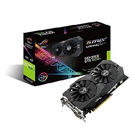 グラフィックボード・グラボ・ビデオカード ASUS GeForce GTX 1050Ti 4G ASUS Geforce GTX 1050Ti 4GB ROG Strix OCエディション HDMI 2.0 DP