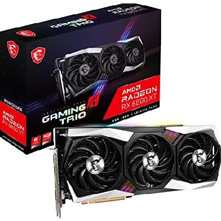MSI Radeon RX 6800 XT GAMING X TRIO 16G_並行輸入 : ハーレー
