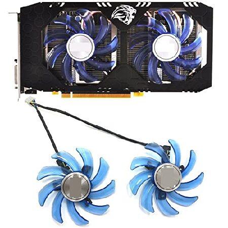 Youngran 85mm FDC10U12S9-C 4PIN for HIS RX470 GPU Cooler Fan