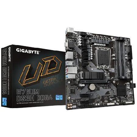 Gigabyte B760M DS3H DDR4マザーボード - Intel Core 第14世代CPU、6+2