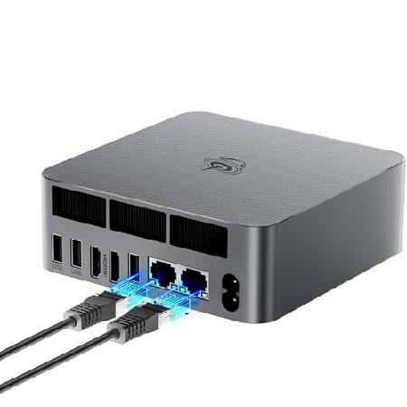 ミニPC Beelink EQR6 美品 Beelink EQR6 Mini PC, AMD Ryzen 5 6600U(up to 4.5GHz, 6C/12T
