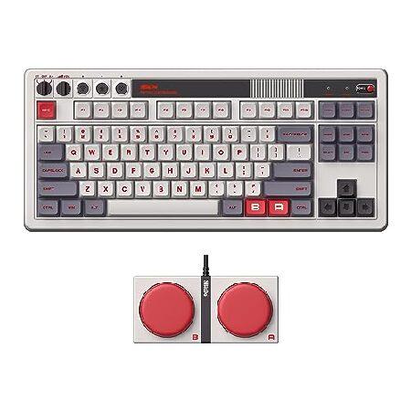 8Bitdo 87 Keys Retro Mechanical Keyboard Bluetooth/2.4G/USB-C, Hot