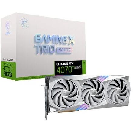 MSI Gaming RTX 4070 Ti Super 16G X Trio White グラフィックカード