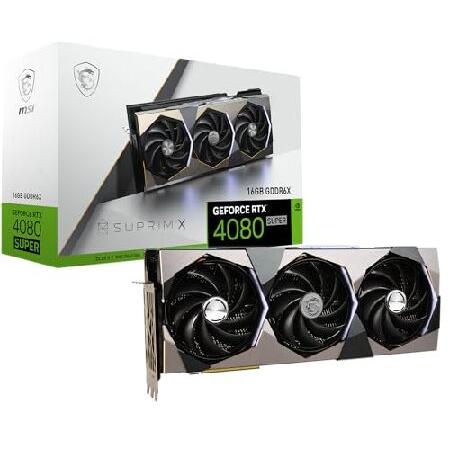 MSI Gaming RTX 4080 Super 16G SUPRIM X グラフィックスカード(NVIDIA