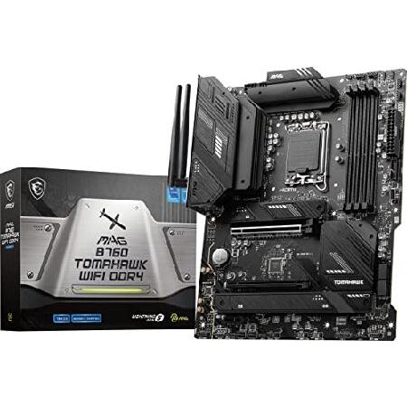 MSI MAG B760 Tomahawk WiFi DDR4 Gaming Motherboard (Supports 12th