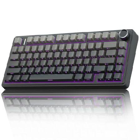 AULA F75 Pro Wireless Mechanical Keyboard,75% Hot Swappable Custom