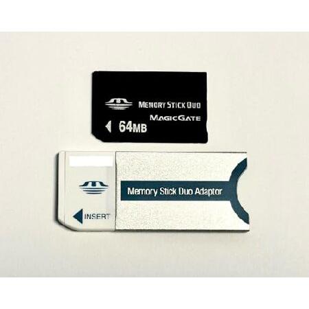 Generic 64 MB Memory Stick PRO Duo Flash Card - Adaptor Included ...