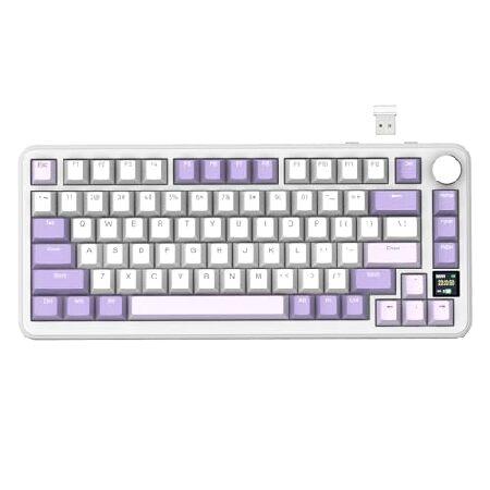 ATTACK SHARK X85Pro Hot Swappable Mechanical Gaming Keyboard,TFT