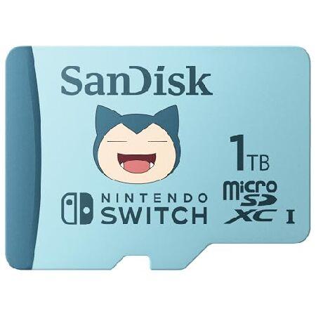 SanDisk 1TB ポケモン Relaxo microSDカード Nintendo Switch用 最大