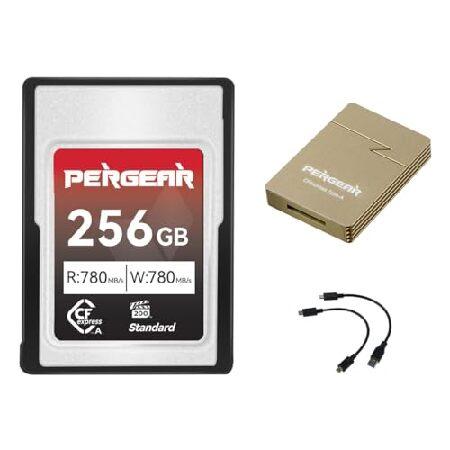 Pergear 256GB CFexpress Type A メモリーカード バージョン2 最大