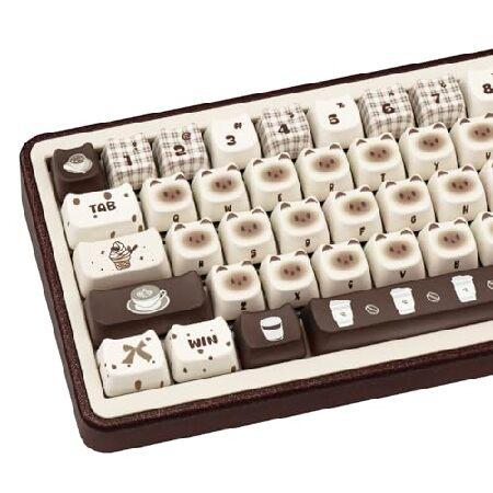 COOMICKEY 133キー PBT キーキャップ 60 65 75 100% Maoプロファイル