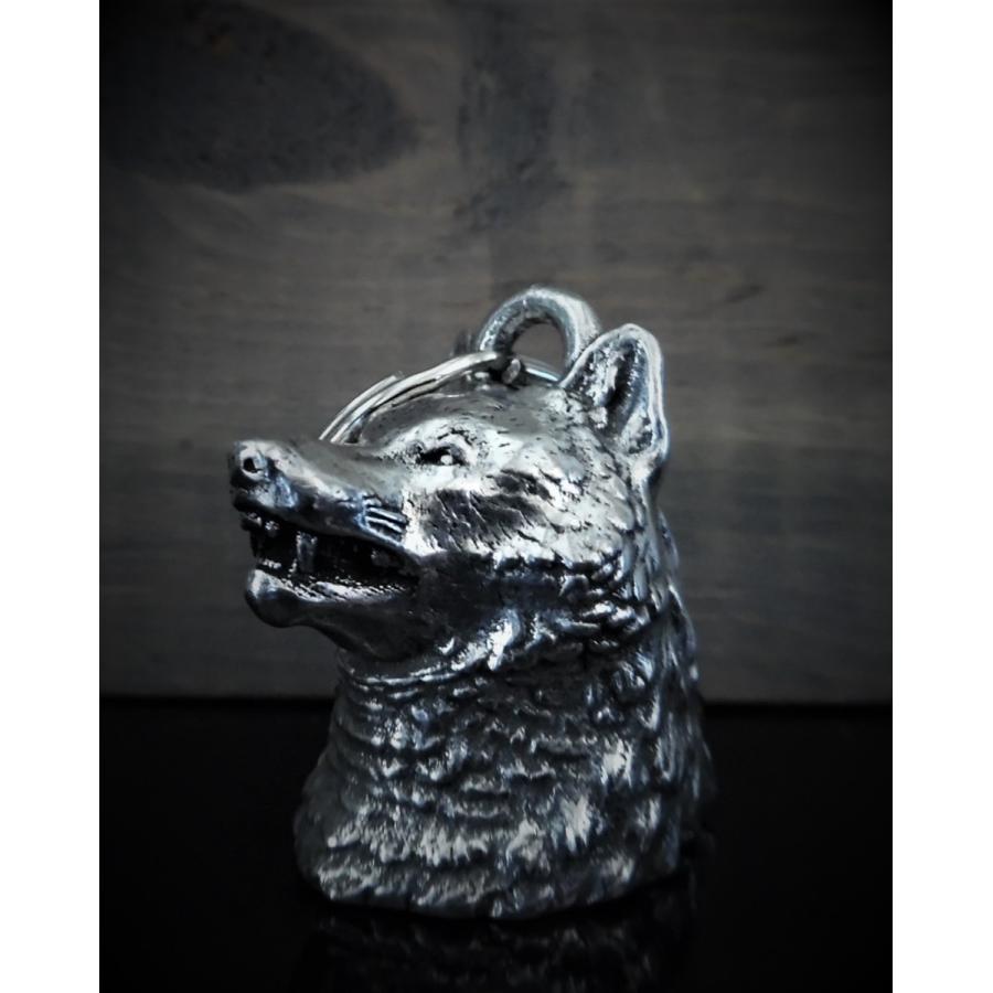 米国製 Bravo Bells ウルフ 3D ベル 狼 [Wolf Head] Made in USA 魔