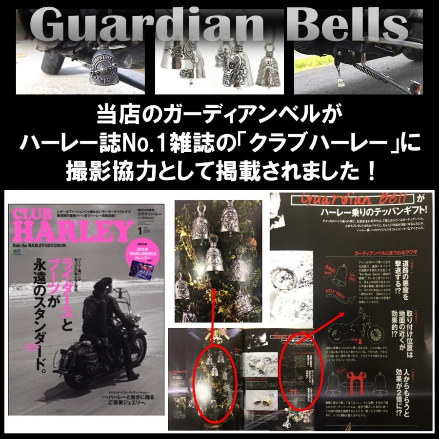 HOTLEATHERS ホットレザー ゴーストライダー ガーディアンベル MADE IN USA Gremlin Bell 魔除け お守りとしてバイカーへの特別なギフトに! キーホルダー 鈴｜harley｜03