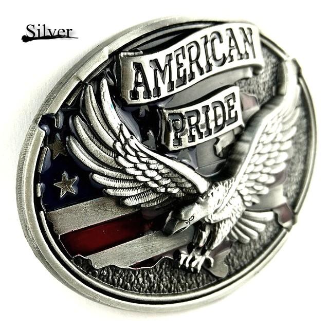 送料無料!】アメリカンプライドイーグルバックルPUレザーベルト